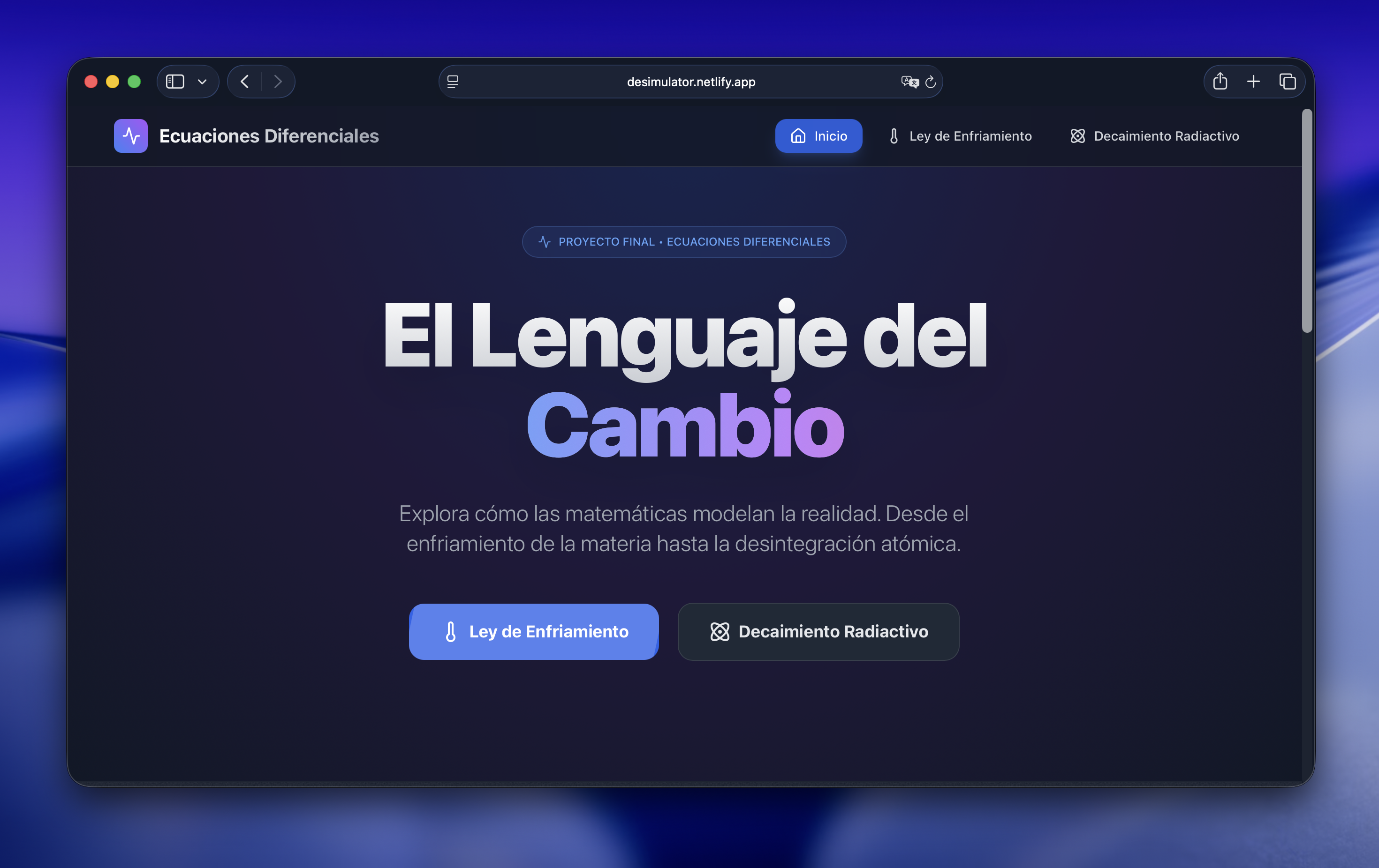 Differential Equations